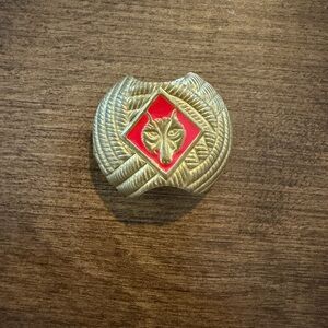 Boy Scouts Of America Neckerchief
Slide Cub Scout Wolf Rank Scarf
BSA Vintage